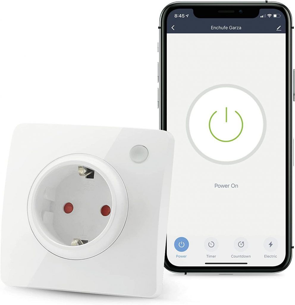 Garza Smart - Enchufe Wifi Inteligente Empotrable de pared, 6 Claves para ahorrar en la factura de la luz con Enchufes Inteligentes-2022