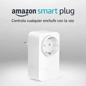 Amazon Smart Plug (enchufe inteligente wifi), compatible con Alexa, Dispositivo Certificado para personas.