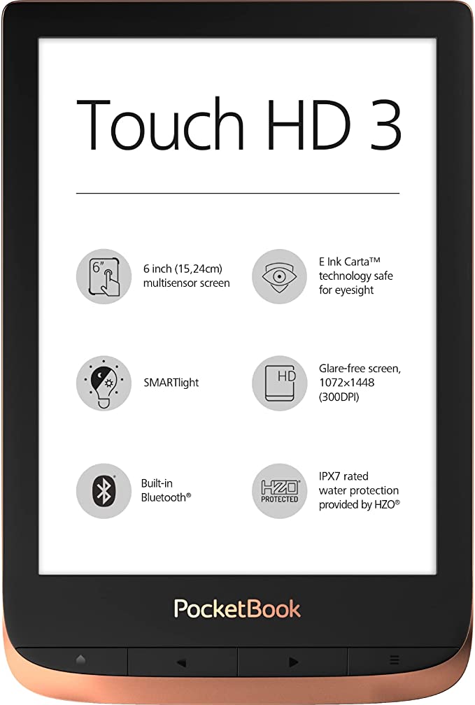Lector de libros electrónicos PocketBook Touch HD 3