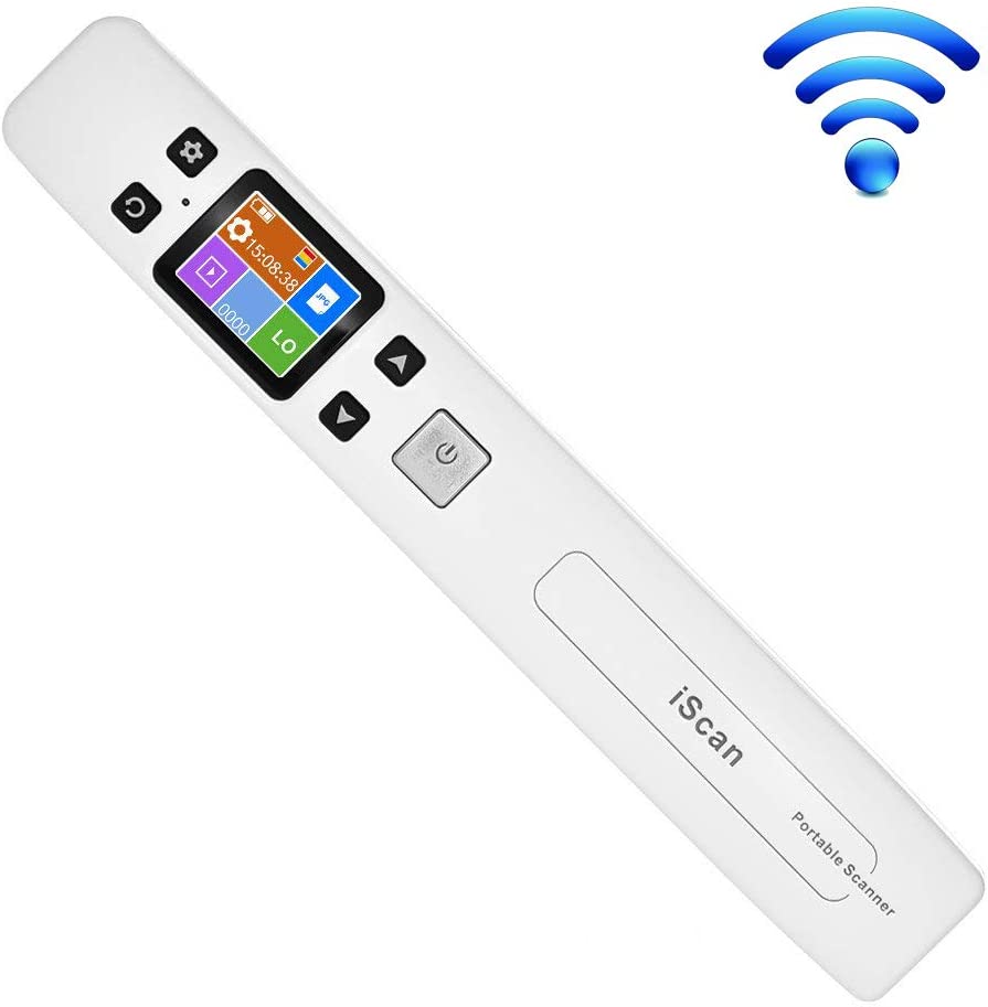 ECOiNVA para iScan Wand Escáner portátil recargable Wifi Oficina