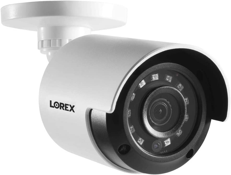 Lorex Cámara de seguridad para interiores y exteriores de 1080p visión nocturna de largo alcance,