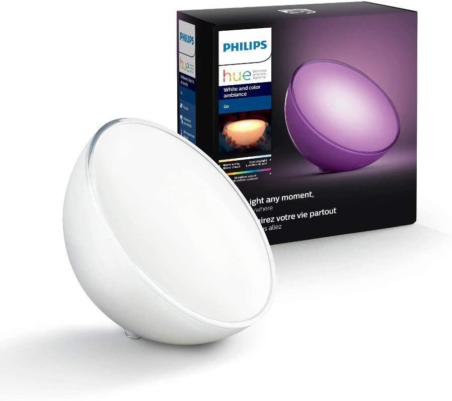 Philips Hue Go - Lámpara LED inteligente, con conexión inalámbrica, compatible con Apple Homekit y Google Home