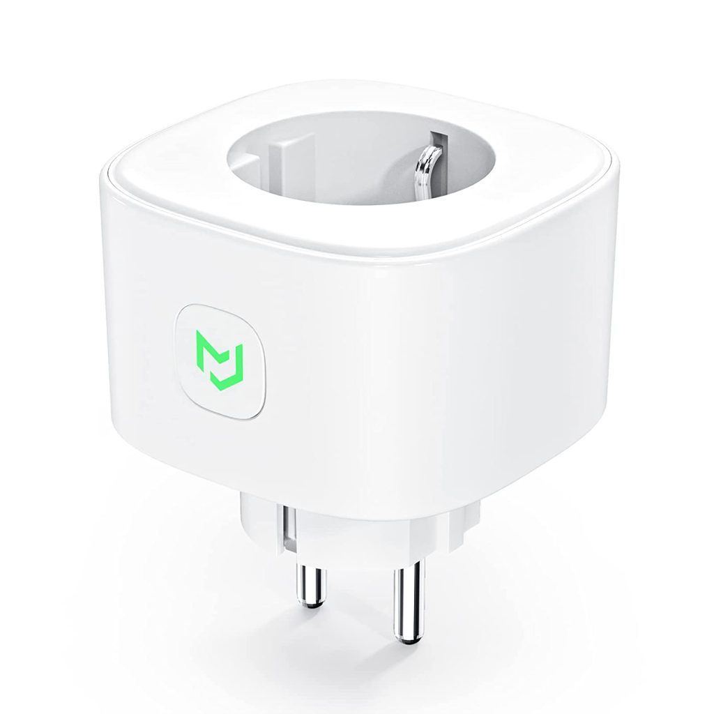 Enchufe Inteligente Meross con moonitor de Consumo de Energía, Compatible con Alexa, Google Home y SmartThings