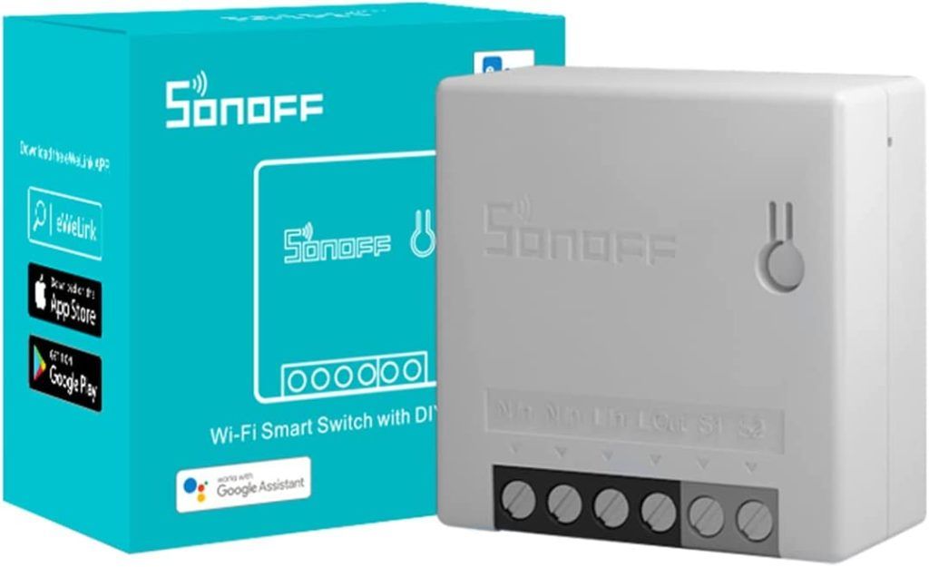 SONOFF MINI R2 Interruptor Inteligente Inalámbrico WiFi para Casa.