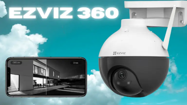 EZVIZ Cámara Vigilancia WiFi Exterior 360°; La seguridad sin límites para tu hogar