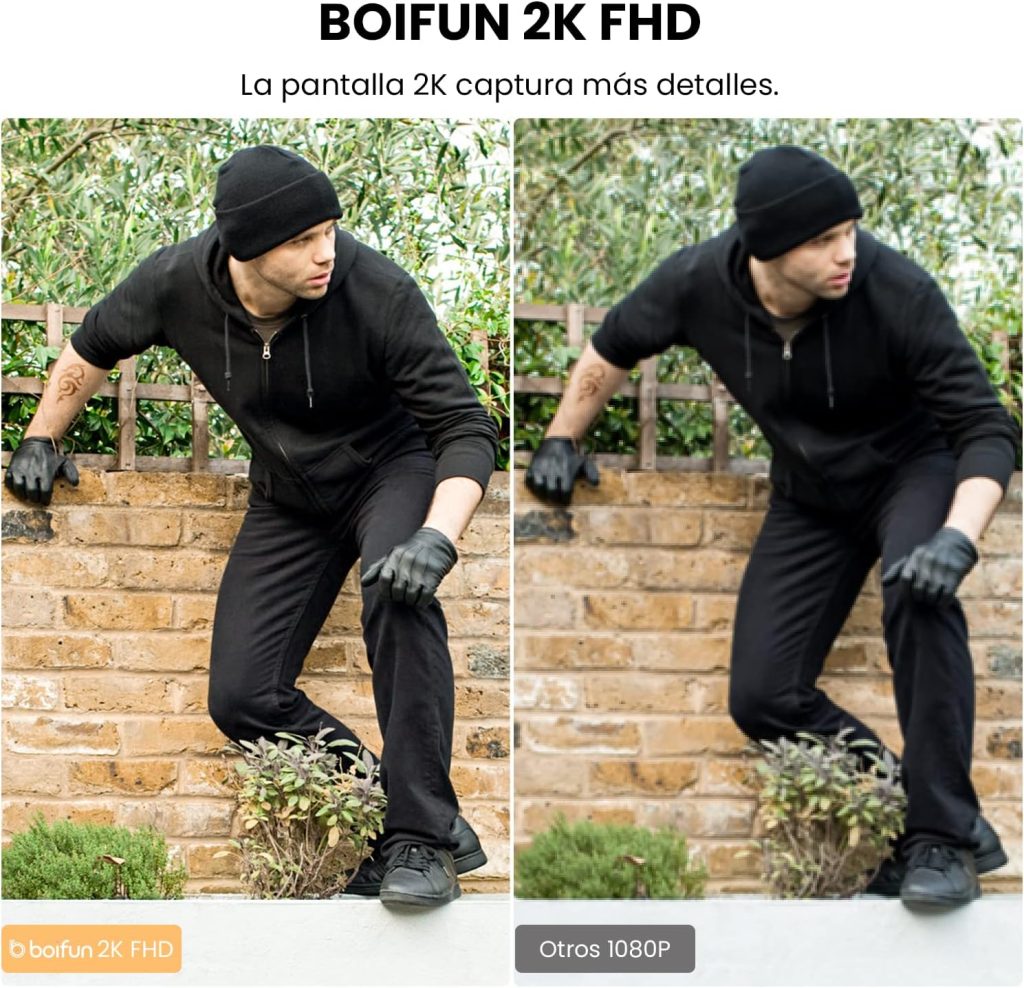 El videoportero BOIFUN se destaca por su impresionante calidad de imagen 2K FHD
