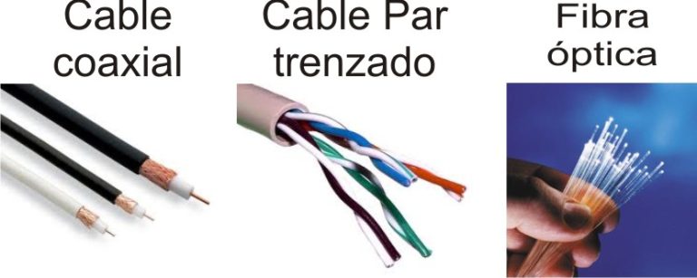 Diferencia entre Cable Coaxial, Fibra Óptica y Par Trenzado